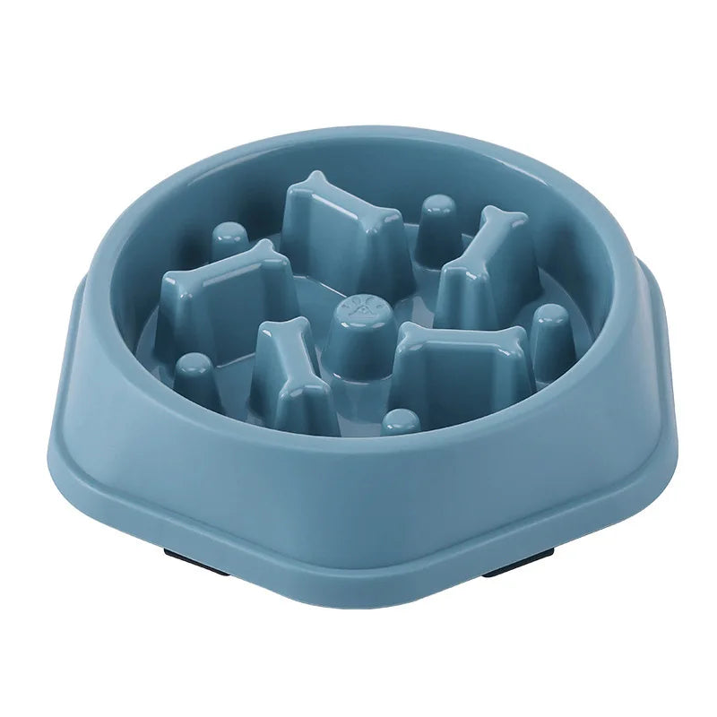 Slow Feeder Dog Bowl Anti-choking Slow Feeding Bowls for Dogs Anti-slip Pet Slow Eat Dishes Puzzle Bowls for Small Medium Dogs