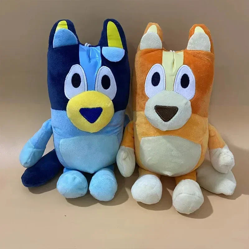 Bluey Family Plush Toys Cute Simulation Pet Dog Patrol Bingo Sister Kawai Plush Children'S Toy Doll Christmas Birthday Gift Toy