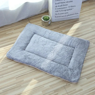 Double-sided Pet Mat Mats Short Plush Pet Sleeping Bed for Cats Small Dogs Cute Pet Pad Blanket Warm Kitten Cushion Cat Sofa Bed