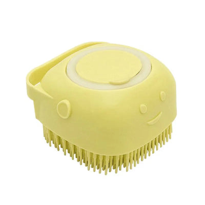 Silicone Pet Bath Brush Dog Cat Bath Soft Safety Massage Brush Puppy Comb Grooming Bathing Pet Accessories Tools Products