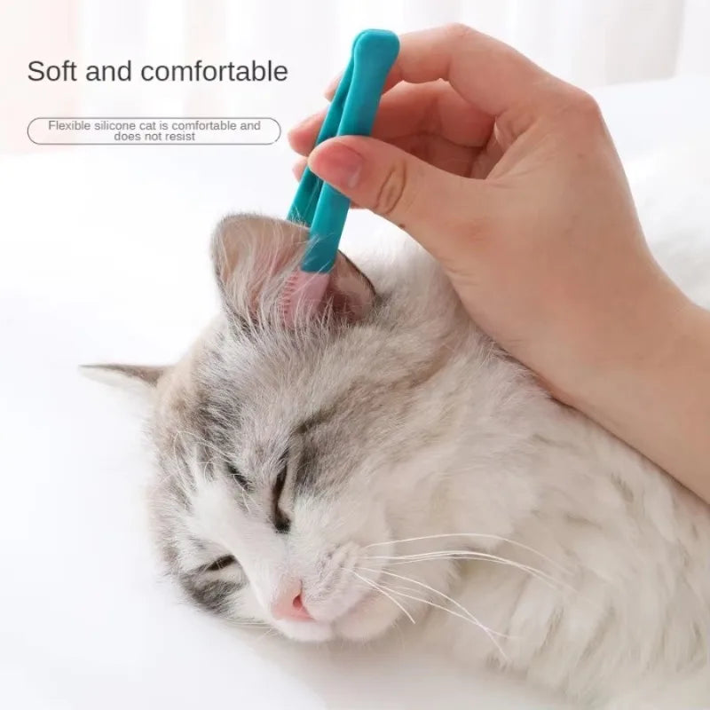 Pet Grooming Tools Cat Eyes Comb Pet Tear Stain Remover Comb Cleaning Brush for Small Cat Dog