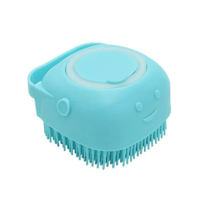 Silicone Pet Bath Brush Dog Cat Bath Soft Safety Massage Brush Puppy Comb Grooming Bathing Pet Accessories Tools Products