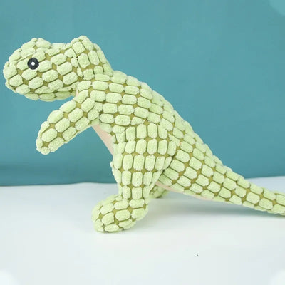 Pet Chew Toys Interactive Cartoon Animal Plush Alligator Shape Dog Sound Toy Gnawing Grinding Teeth Training Supplies