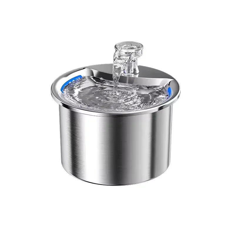 304 Stainless Steel Best Detachable Design Encouraging Hydration Pet Water Dispenser With Sensor Cat Dog Water Dispenser