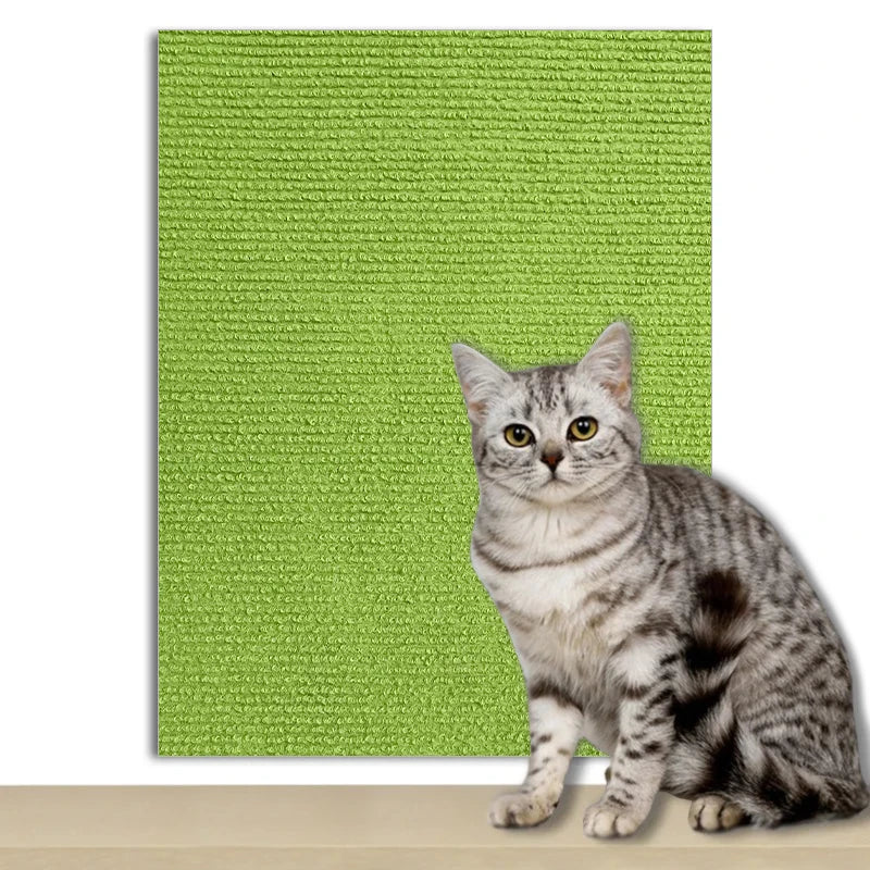 Self-Adhesive Carpet Cats Scratch Board Wall Anti Cat Scratch Sofa Diy Cats Scratch Board Sofa Protection Paws Sharpen Trimmable