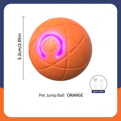 Smart Dog Toy Ball Electronic Interactive Pet Toy Moving Ball USB Automatic Moving Bouncing for Puppy Birthday Gift Cat Products