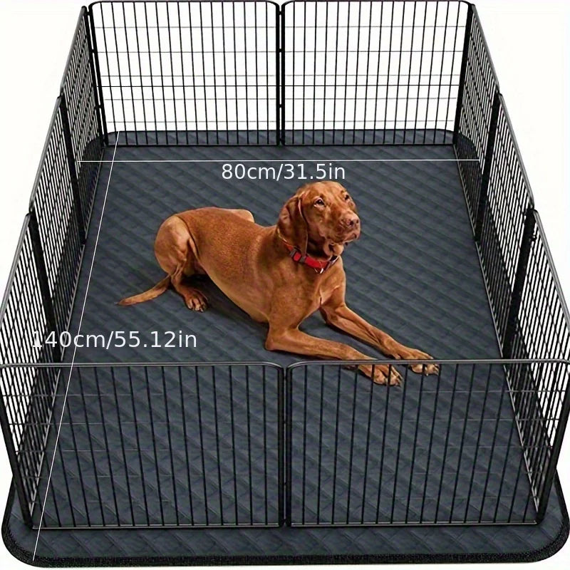 Extra Large Dog Pee Pad Instant Absorb Thicker Washable Training Pads Non-Slip Pet Playpen Mat Waterproof Reusable Floor Mat