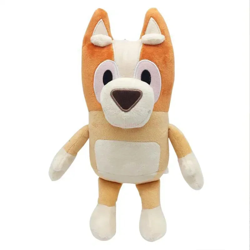 Bluey Family Plush Toys Cute Simulation Pet Dog Patrol Bingo Sister Kawai Plush Children'S Toy Doll Christmas Birthday Gift Toy