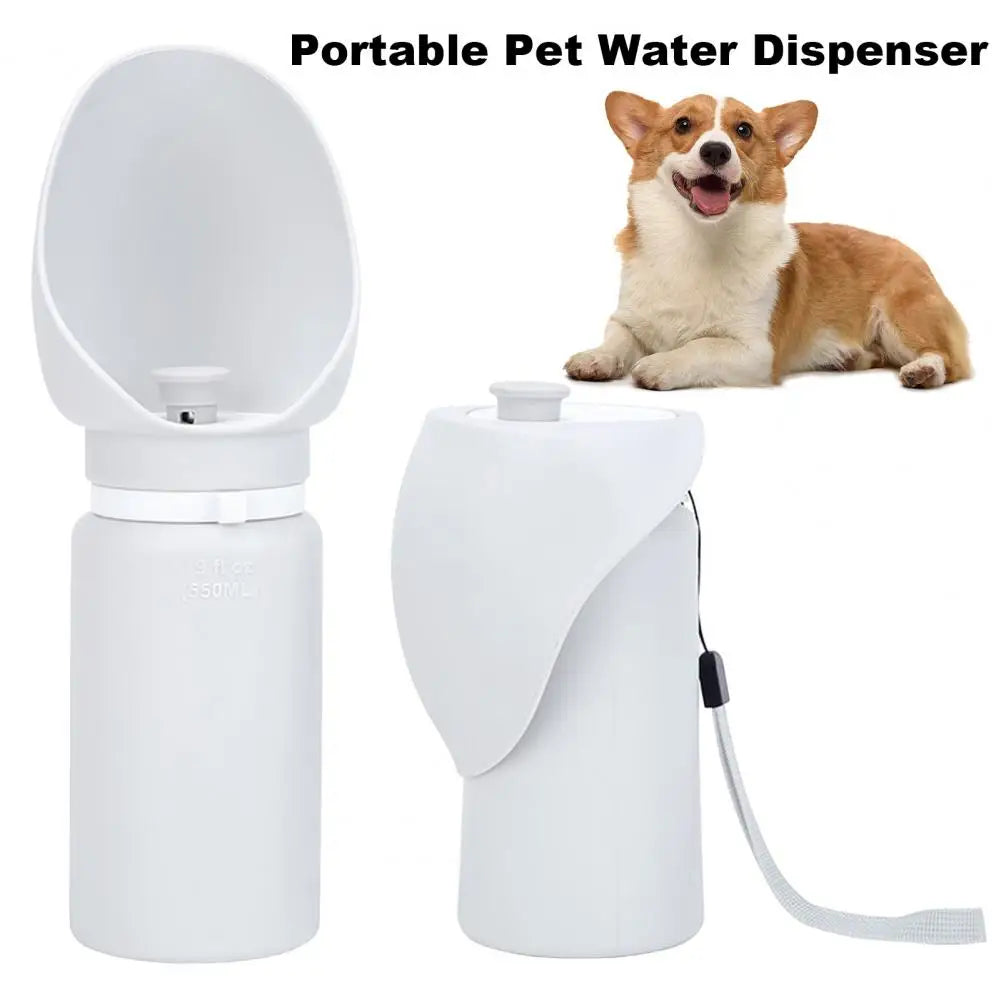 Portable Pet Water Dispenser Durable Pet Hydration Gear Portable Dog Water Bottle with Collapsible Bowls for Travel for Road