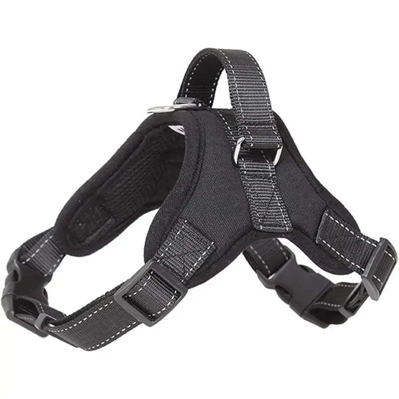 Saddle Dog Harness Reflective Adjustable Pet Harness No Pull Walking Training Small Medium Large Big Dogs Chest Strap Product