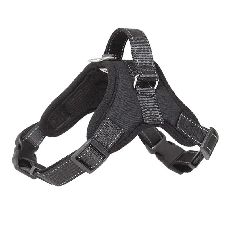 Saddle Dog Harness Reflective Adjustable Pet Harness No Pull Walking Training Small Medium Large Big Dogs Chest Strap Product